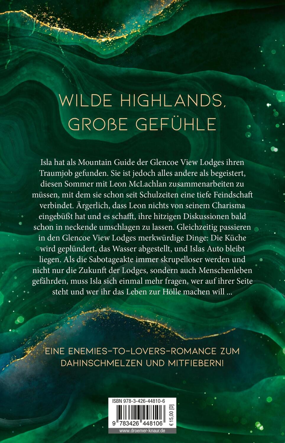 Rückseite: 9783426448106 | Two Hearts, One Lie | Roman | Nina Bilinszki | Taschenbuch | 400 S.