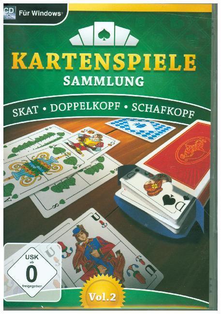 Cover: 4064210191411 | Kartenspielesammlung Vol.2, 1 CD-ROM | Skat, Doppelkopf, Schafkopf