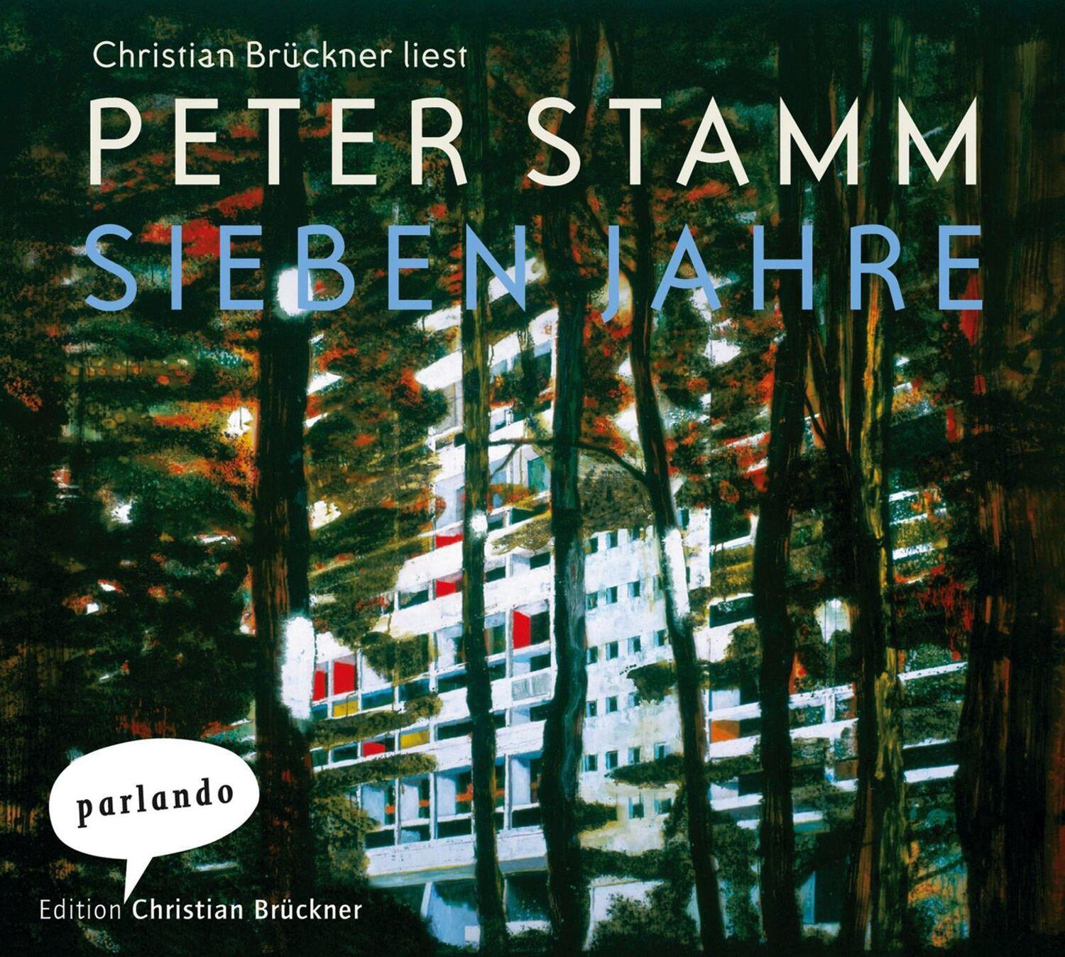 Cover: 9783941004030 | Sieben Jahre | Peter Stamm | Audio-CD | 446 Min. | Deutsch | 2009