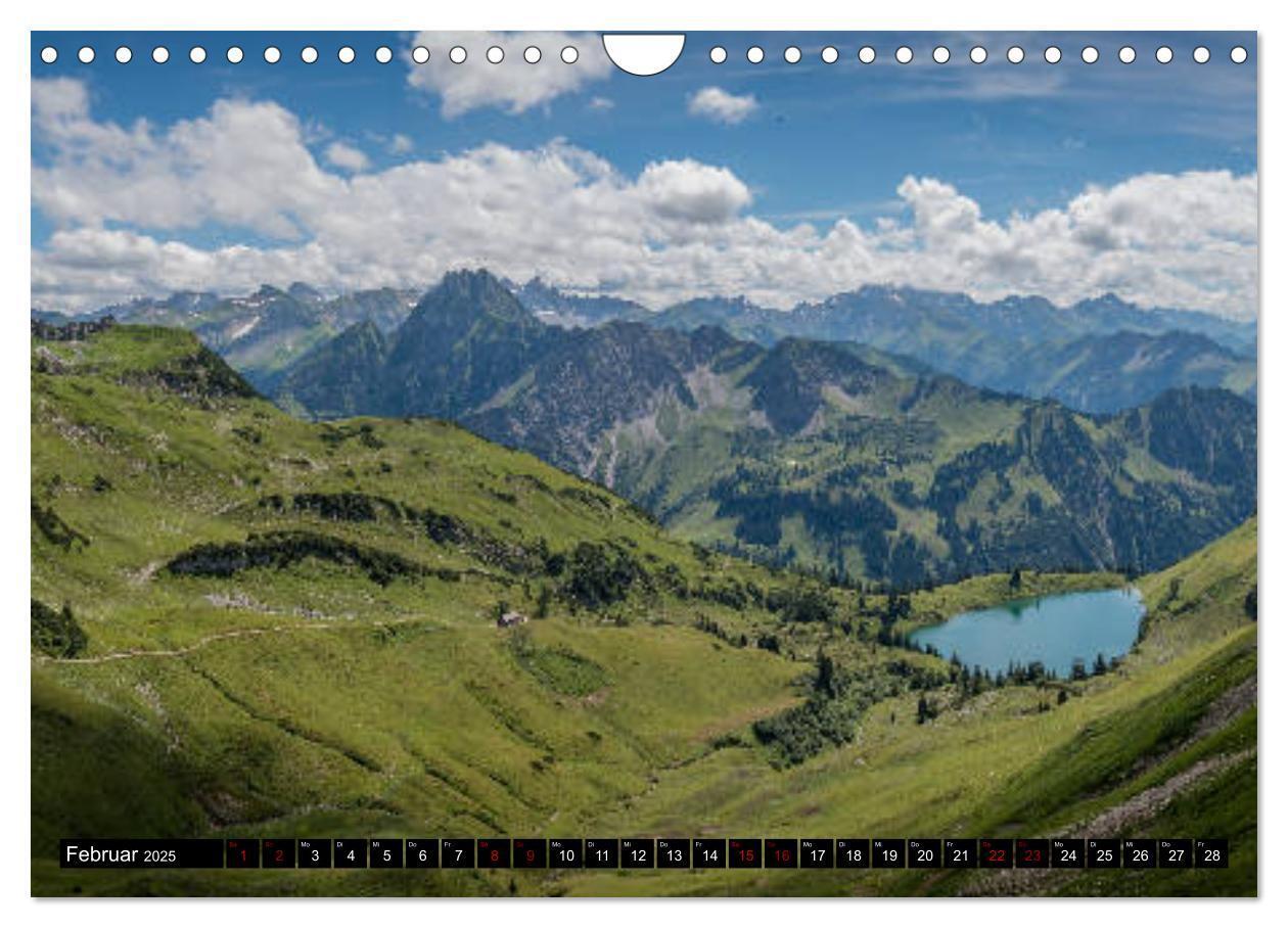 Bild: 9783435438525 | Oberallgäu - Oberstdorf und Umgebung (Wandkalender 2025 DIN A4...