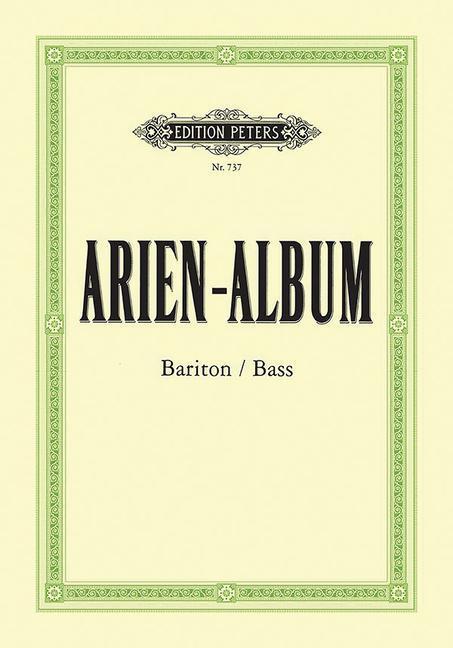 Cover: 9790014004866 | Arien-Album - Berühmte Arien für Bariton und Bass | Dörffel (u. a.)