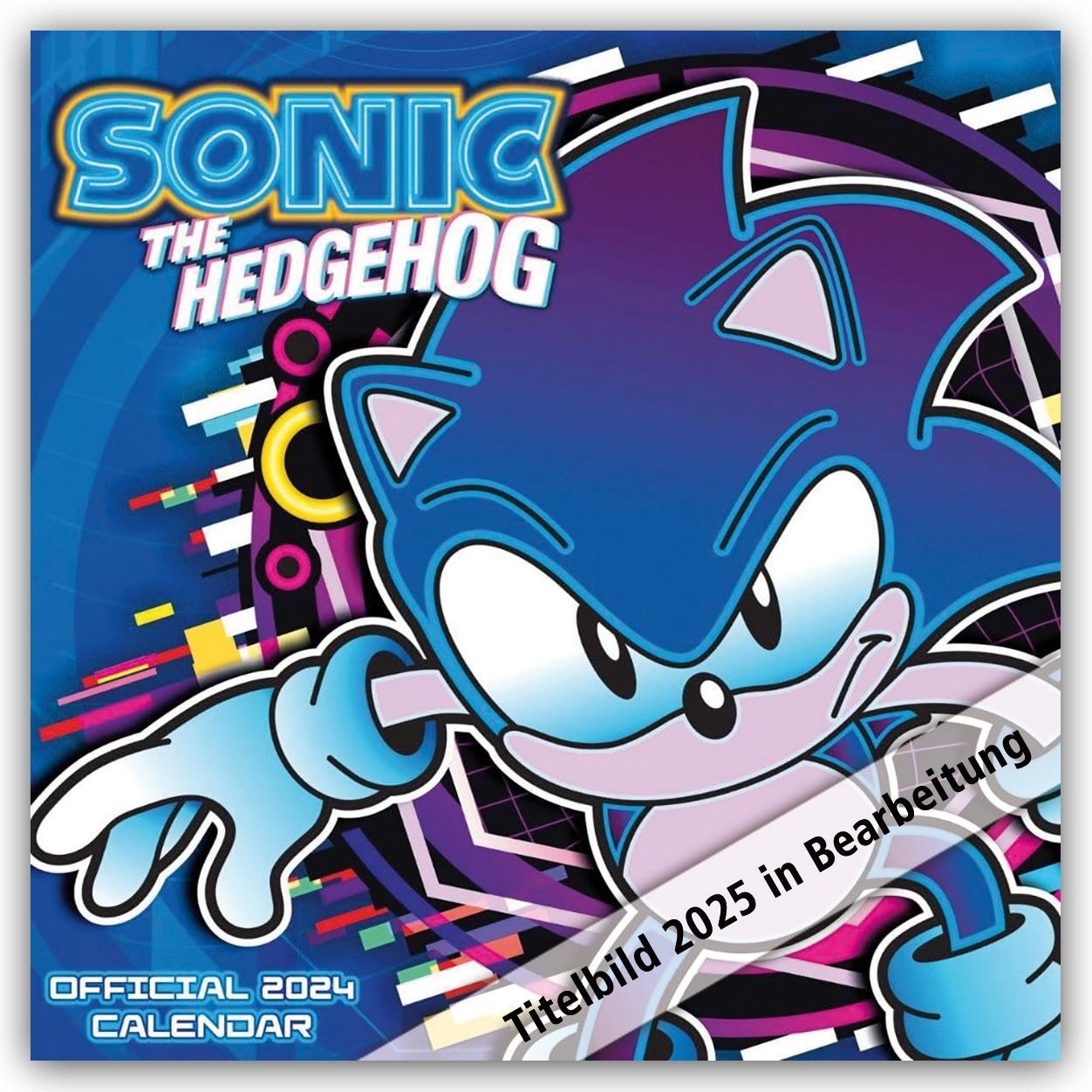 Cover: 9781835271087 | Sonic the Hedgehog 2025 - Wandkalender | Danilo Promotion Ltd | 14 S.