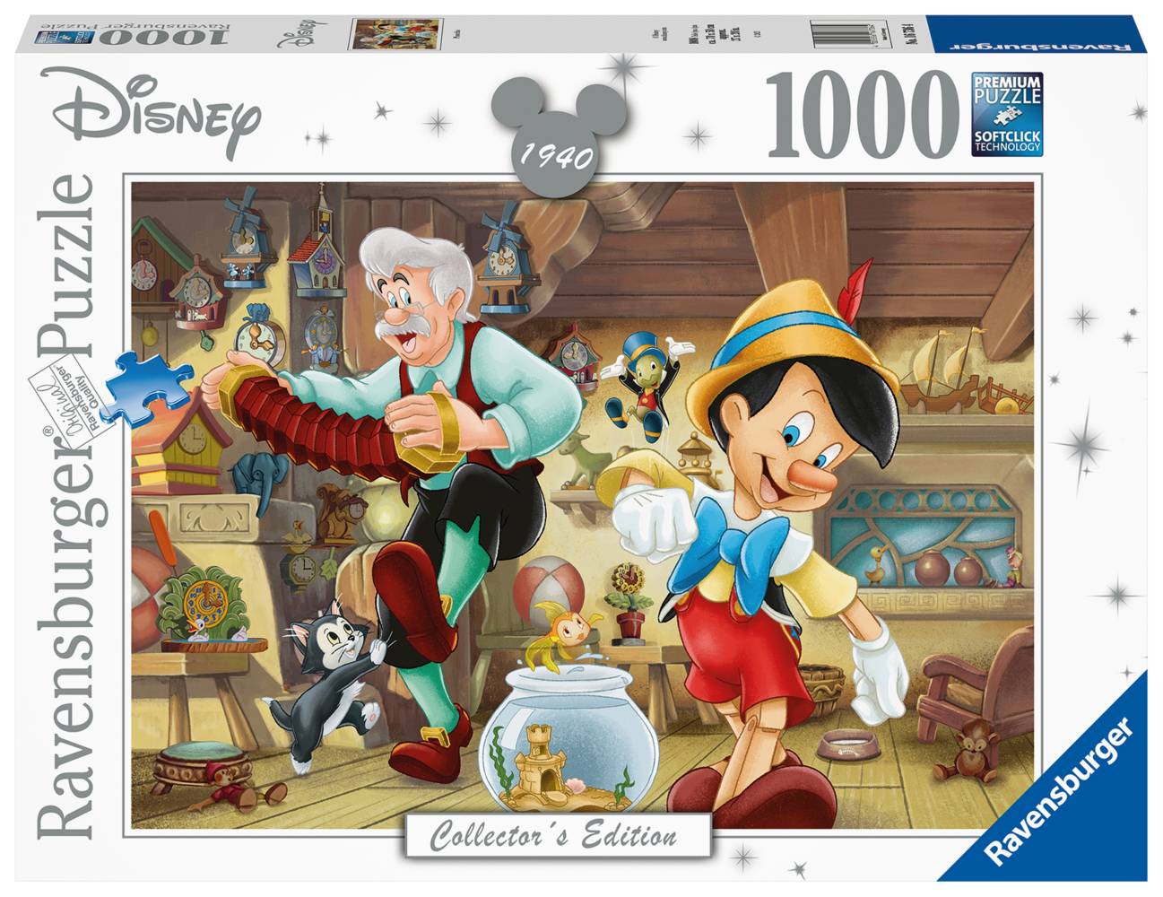 Cover: 4005556167364 | Ravensburger Puzzle 16736 - Pinocchio - 1000 Teile Disney Puzzle...