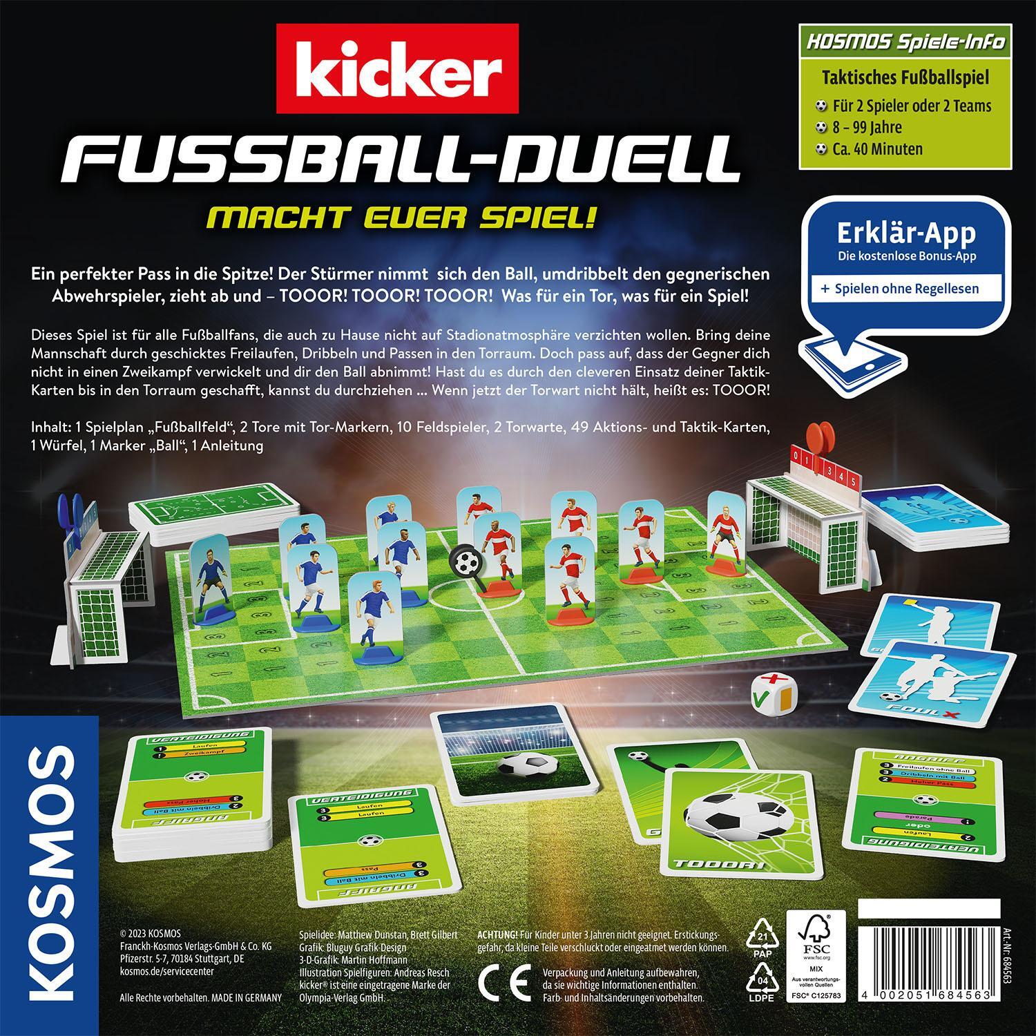 Bild: 4002051684563 | Kicker Fußball-Duell | Spiel | Matthew Dunstan (u. a.) | Spiel | 2024