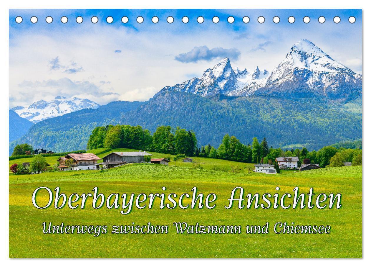 Cover: 9783383665189 | Oberbayerische Ansichten - Unterwegs zwischen Watzmann und Chiemsee...