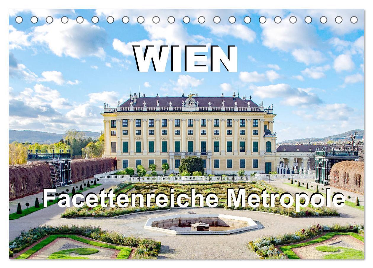 Cover: 9783383121227 | Wien Facettenreiche Metropole (Tischkalender 2024 DIN A5 quer),...