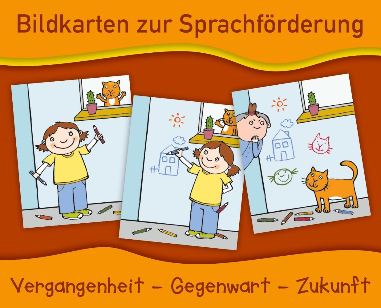 Cover: 9783834641281 | Bildkarten zur Sprachförderung: Vergangenheit - Gegenwart - Zukunft...
