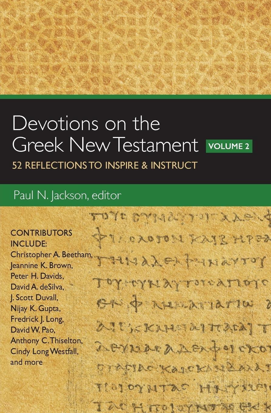 Cover: 9780310529354 | Devotions on the Greek New Testament, Volume Two | Paul Norman Jackson