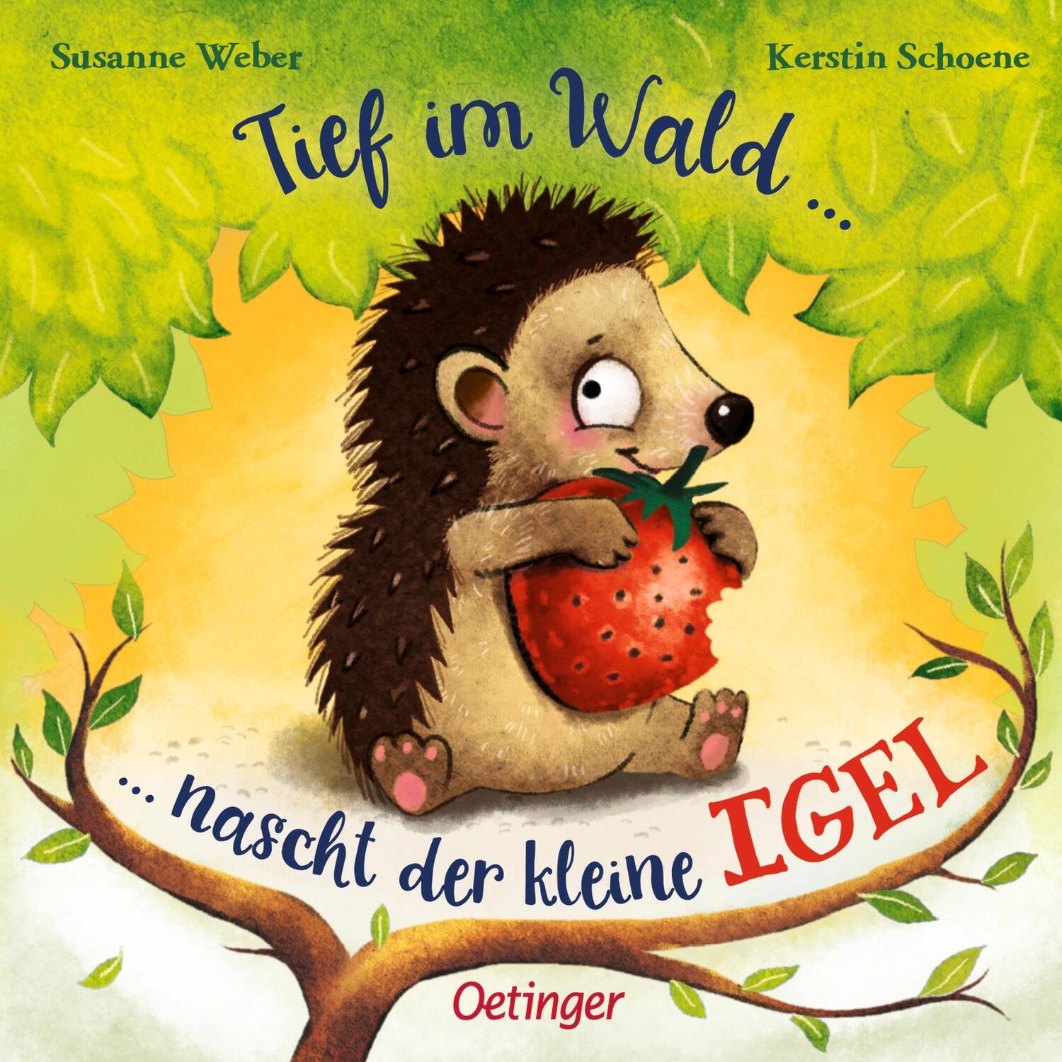 Cover: 9783789103766 | Tief im Wald | ... nascht der kleine Igel | Susanne Weber | Buch