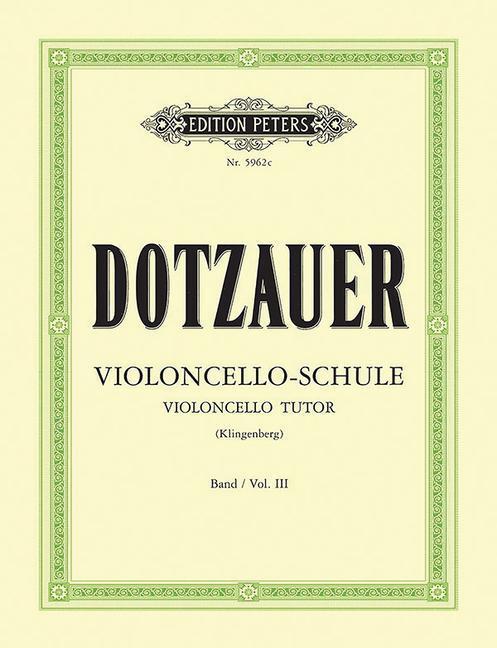 Cover: 9790014042684 | Violoncello Tutor: Upper Positions | Taschenbuch | Edition Peters