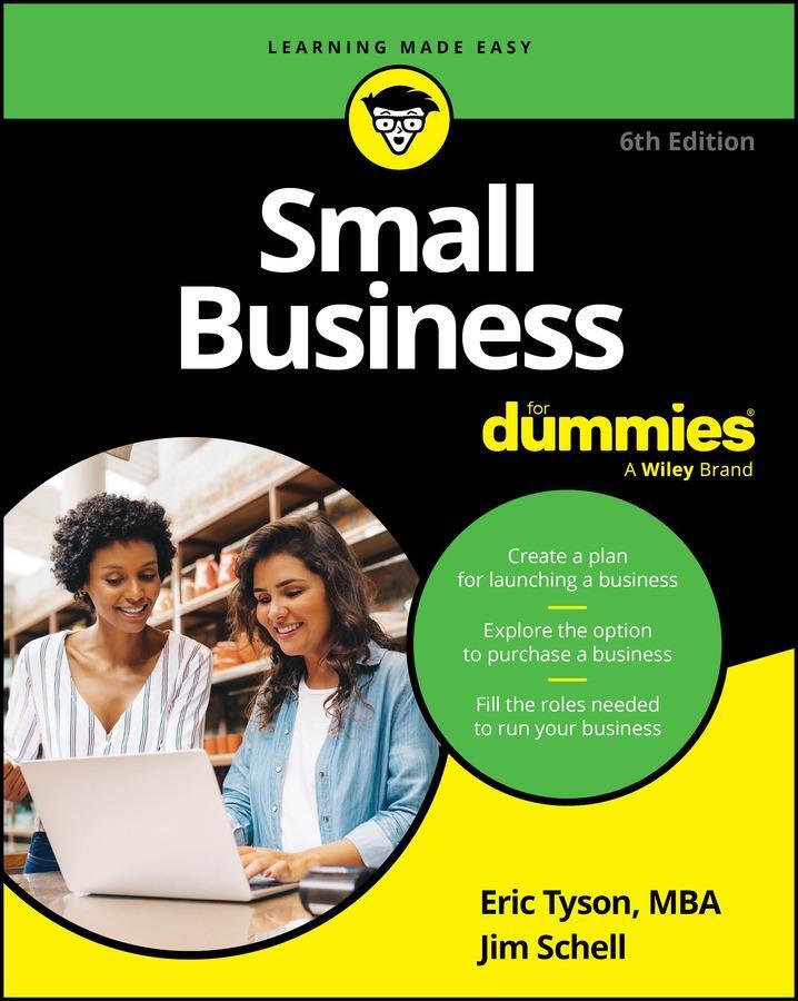 Cover: 9781394242764 | Small Business For Dummies | Eric Tyson (u. a.) | Taschenbuch | 2024