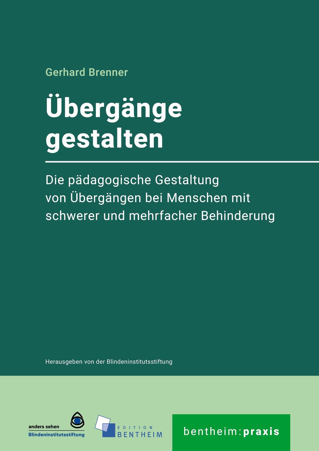 Cover: 9783948837044 | Übergänge gestalten | Gerhard Brenner | Taschenbuch | 372 S. | Deutsch
