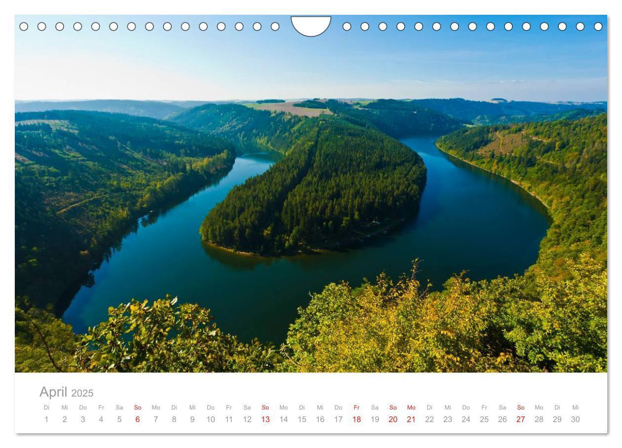 Bild: 9783435800841 | THÜRINGEN 2025 (Wandkalender 2025 DIN A4 quer), CALVENDO...