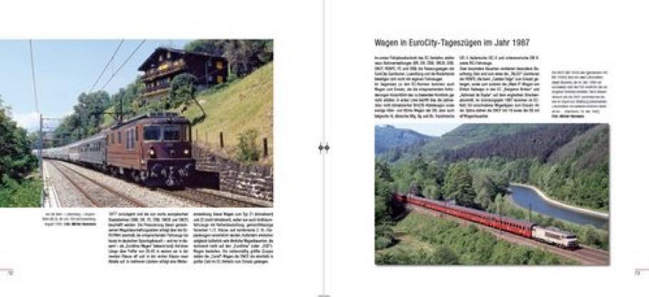 Bild: 9783969681336 | Die EuroCity-Züge - Teil 1 - 1987-1993 | Europäische Zuglegenden