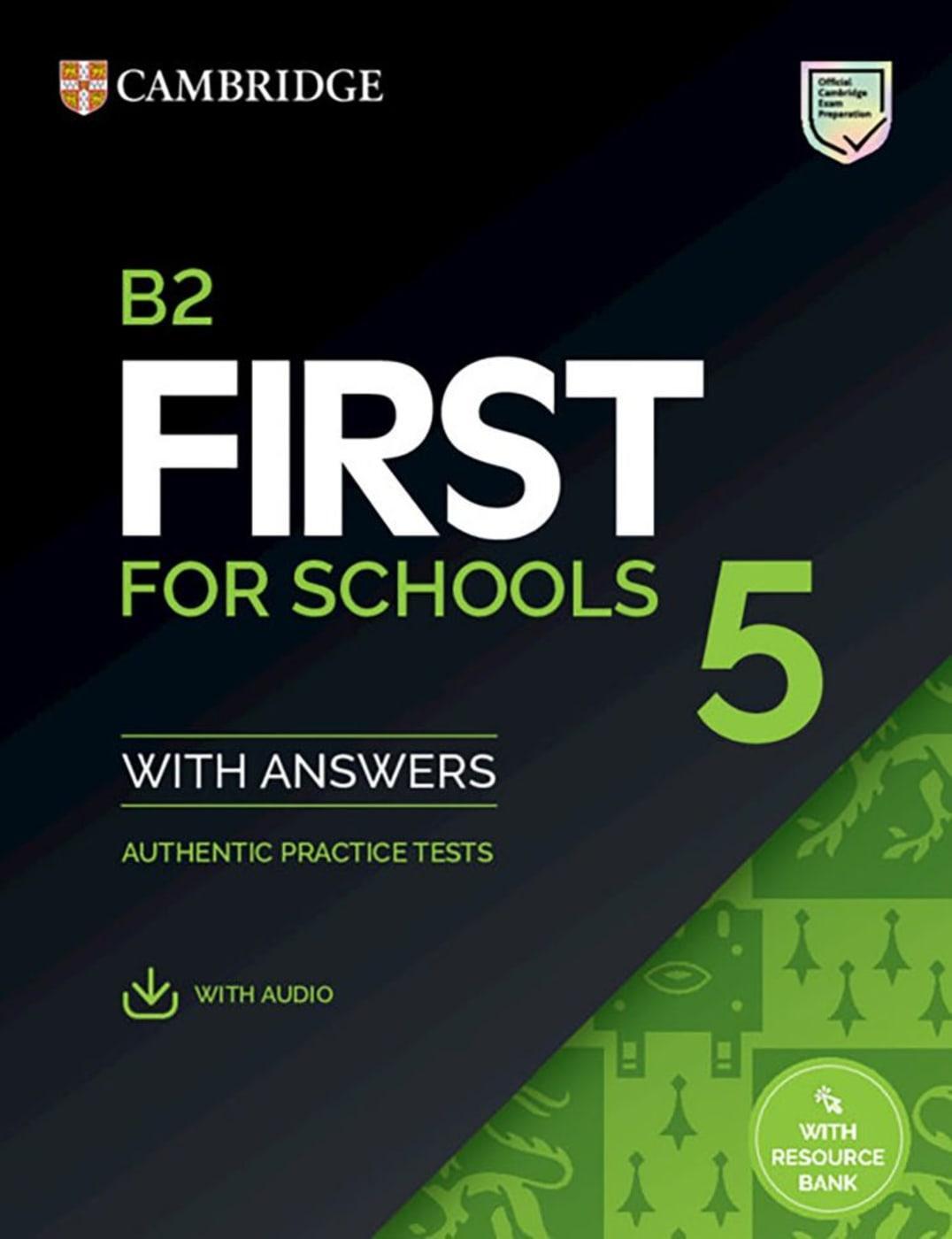 Cover: 9783125352865 | First for Schools 5. Student's Book with Answers with downloadable...