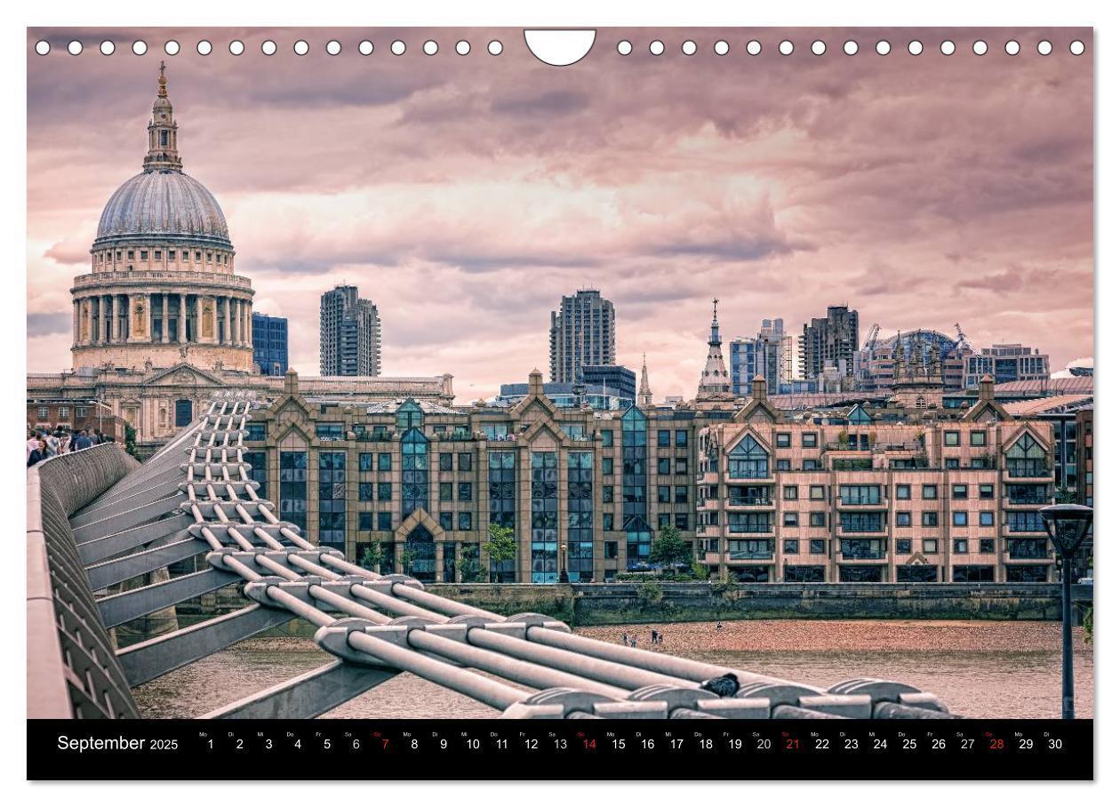 Bild: 9783435698943 | Weltmetropole London (Wandkalender 2025 DIN A4 quer), CALVENDO...