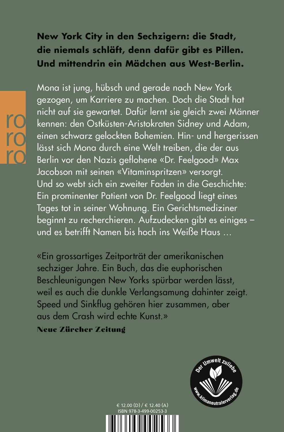 Rückseite: 9783499002533 | The German Girl | Ulrike Sterblich | Taschenbuch | Deutsch | 2022