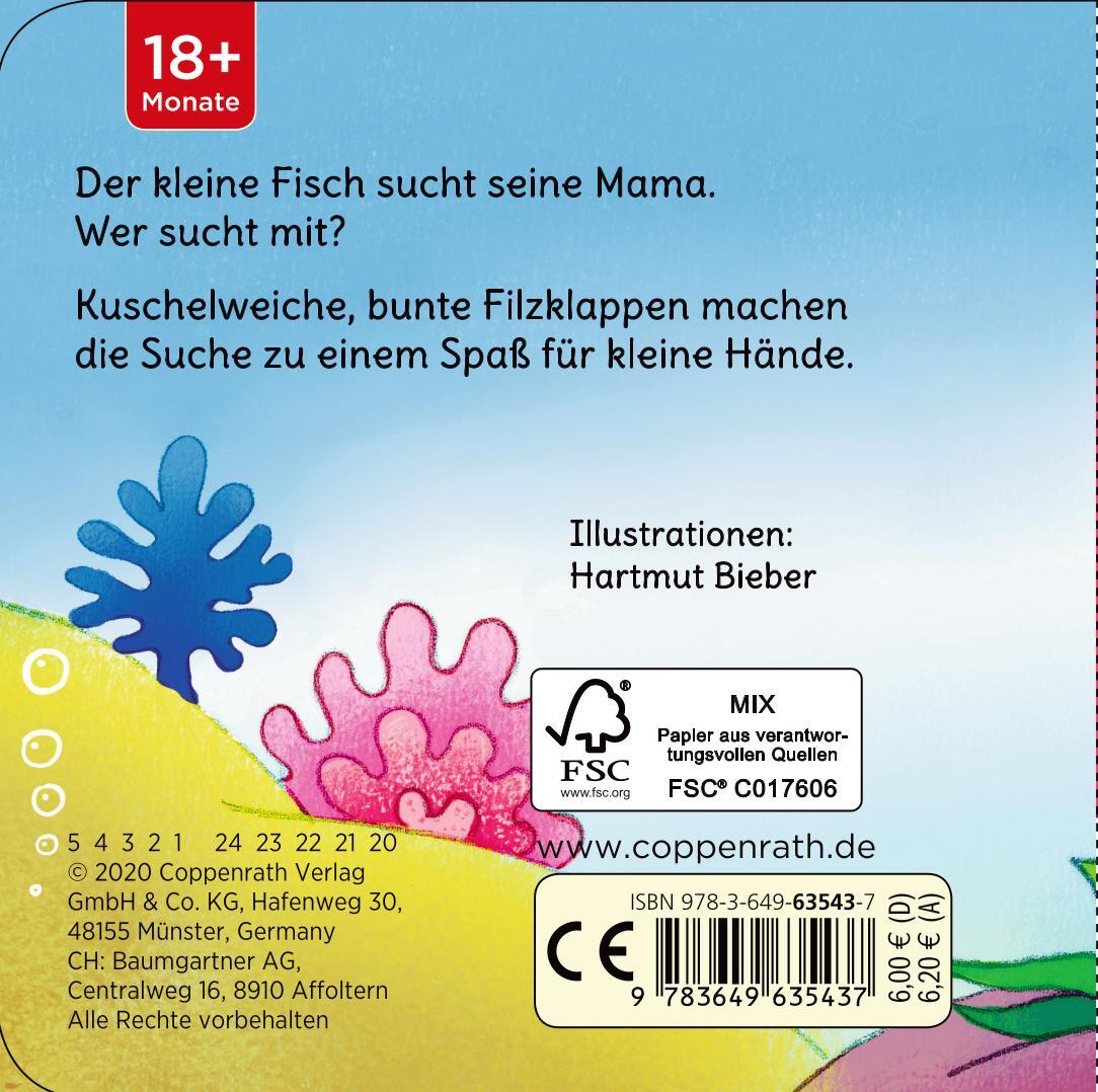 Rückseite: 9783649635437 | minifanten 26: Fühl doch mal, kleiner Fisch! | Hartmut Bieber | Buch