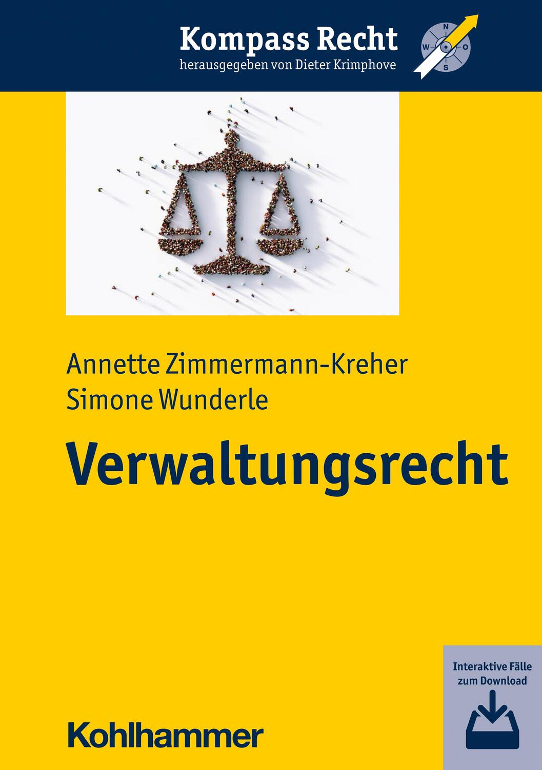 Cover: 9783170408661 | Verwaltungsrecht | Annette Zimmermann-Kreher (u. a.) | Taschenbuch