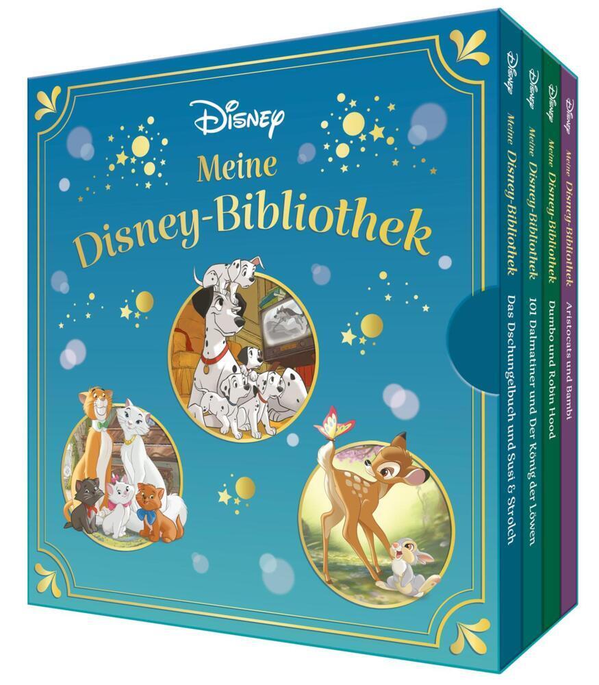 Cover: 9783845517971 | Disney-Schuber: Disney Tiergeschichten, 4 Teile | Buch | 128 S. | 2023