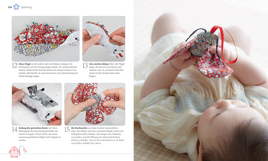 Bild: 9783831025503 | Nähideen fürs Baby | Kleidung, Spielsachen und vieles mehr | DK Verlag