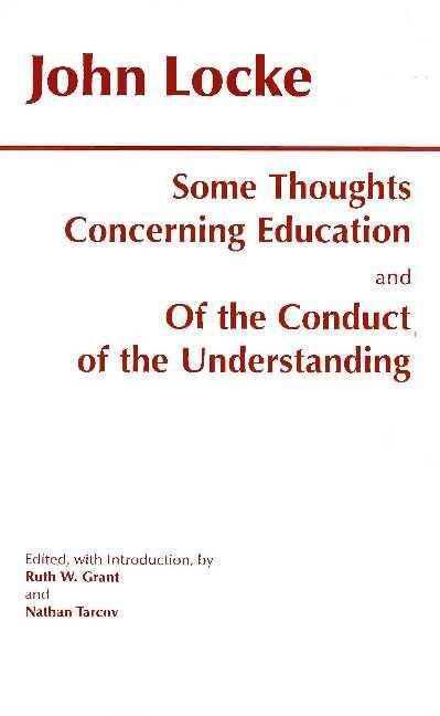 Cover: 9780872203341 | Some Thoughts Concerning Education and of the Conduct of the...