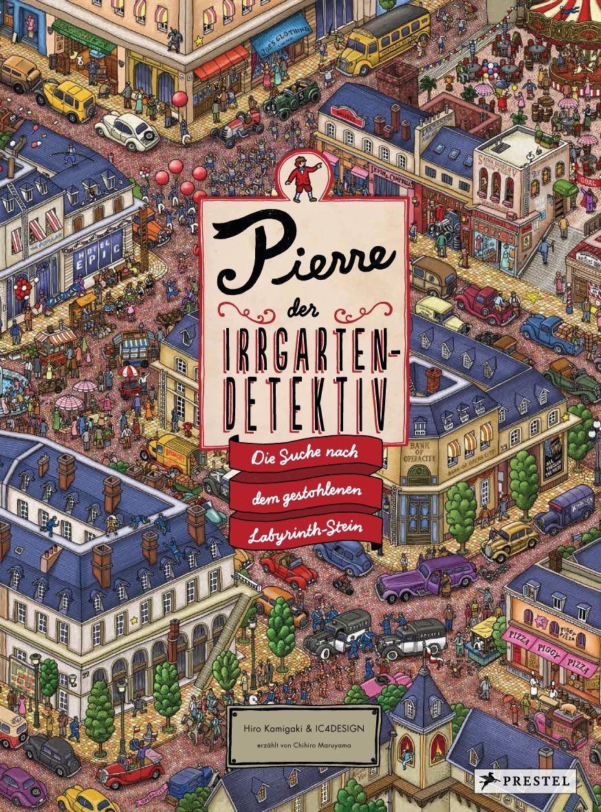 Cover: 9783791372303 | Pierre, der Irrgarten-Detektiv | Hiro Kamigaki (u. a.) | Buch | 2015