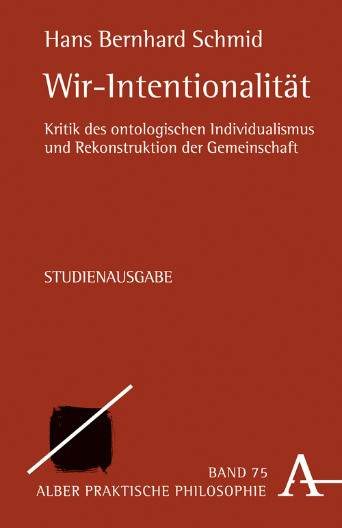 Cover: 9783495484906 | Wir-Intentionalität | Hans Bernhard Schmid | Taschenbuch | 485 S.