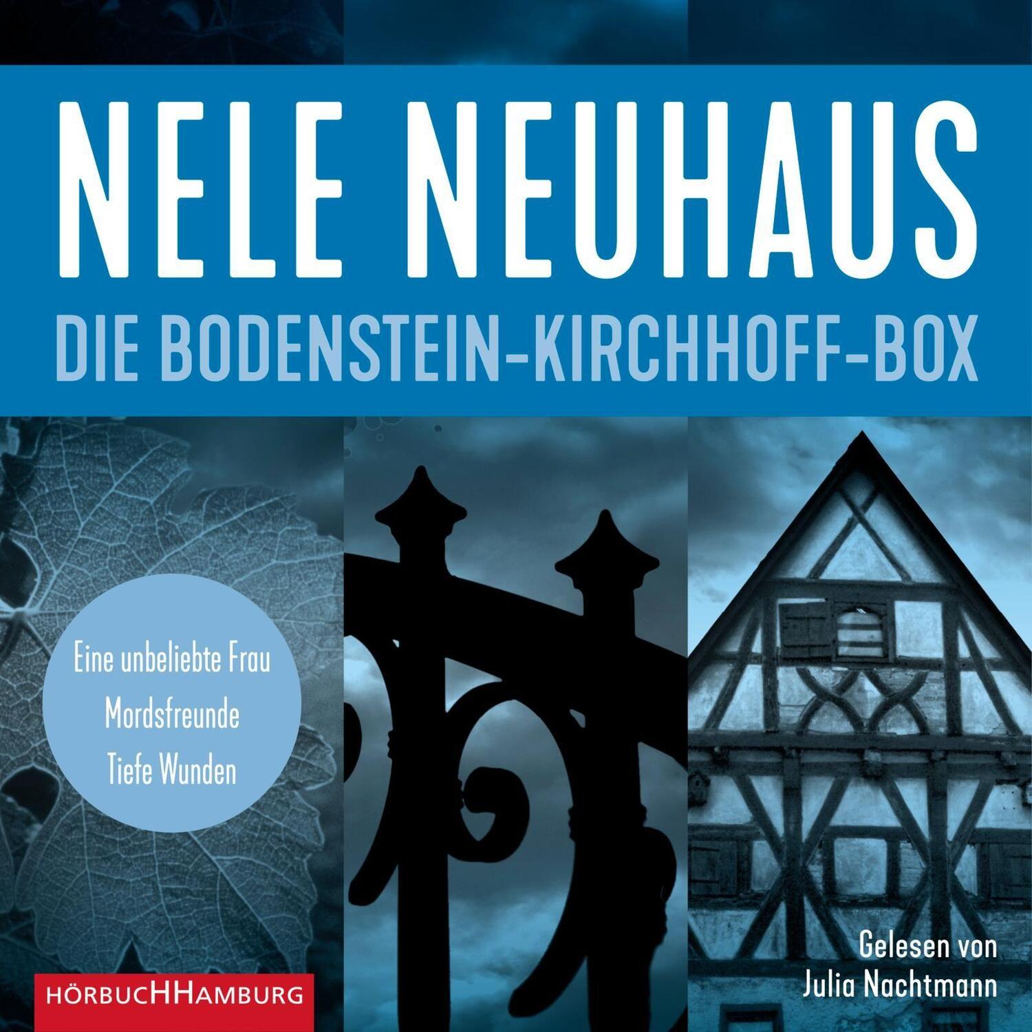 Cover: 9783869092638 | Die Bodenstein-Kirchhoff-Box (3 Hörbücher) | Nele Neuhaus | MP3 | 6