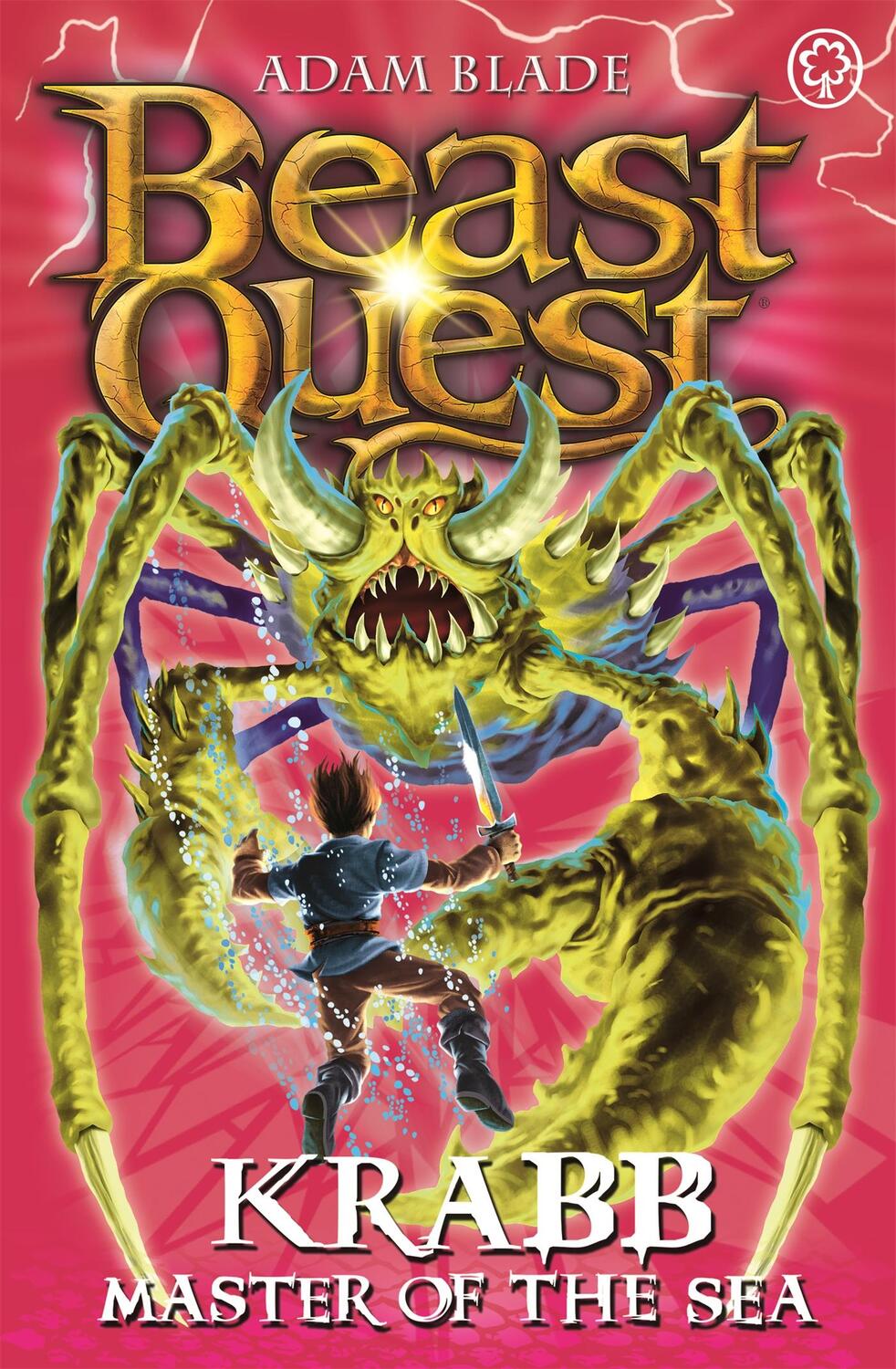 Cover: 9781408304372 | Beast Quest: Krabb Master of the Sea | Series 5 Book 1 | Adam Blade