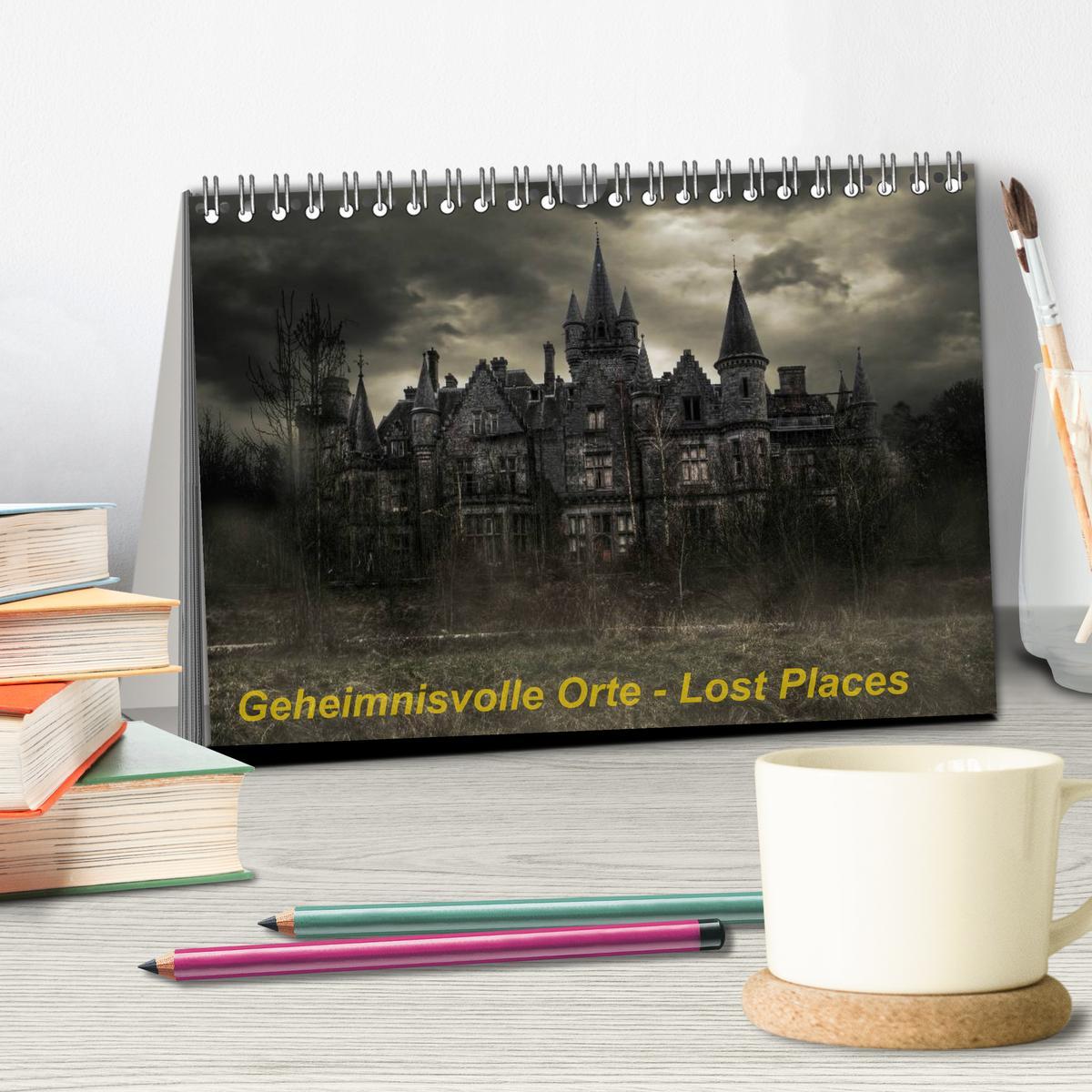 Bild: 9783435771943 | Geheimnisvolle Orte - Lost Places (Tischkalender 2025 DIN A5 quer),...