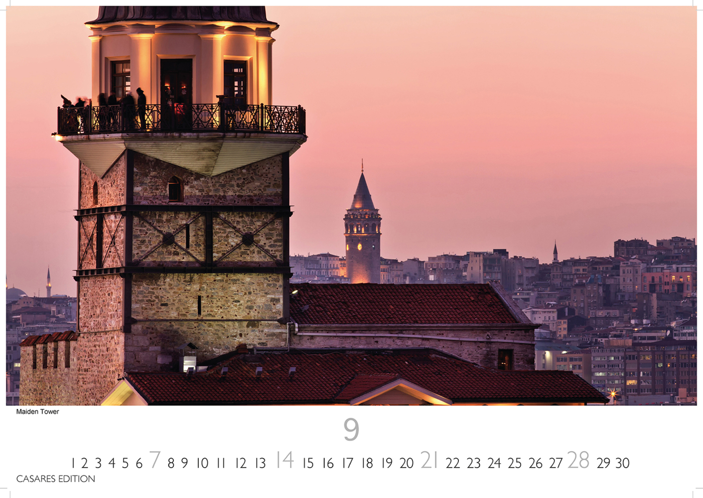 Bild: 9781835240847 | Istanbul 2025 L 35x50cm | Kalender | 14 S. | Deutsch | 2025