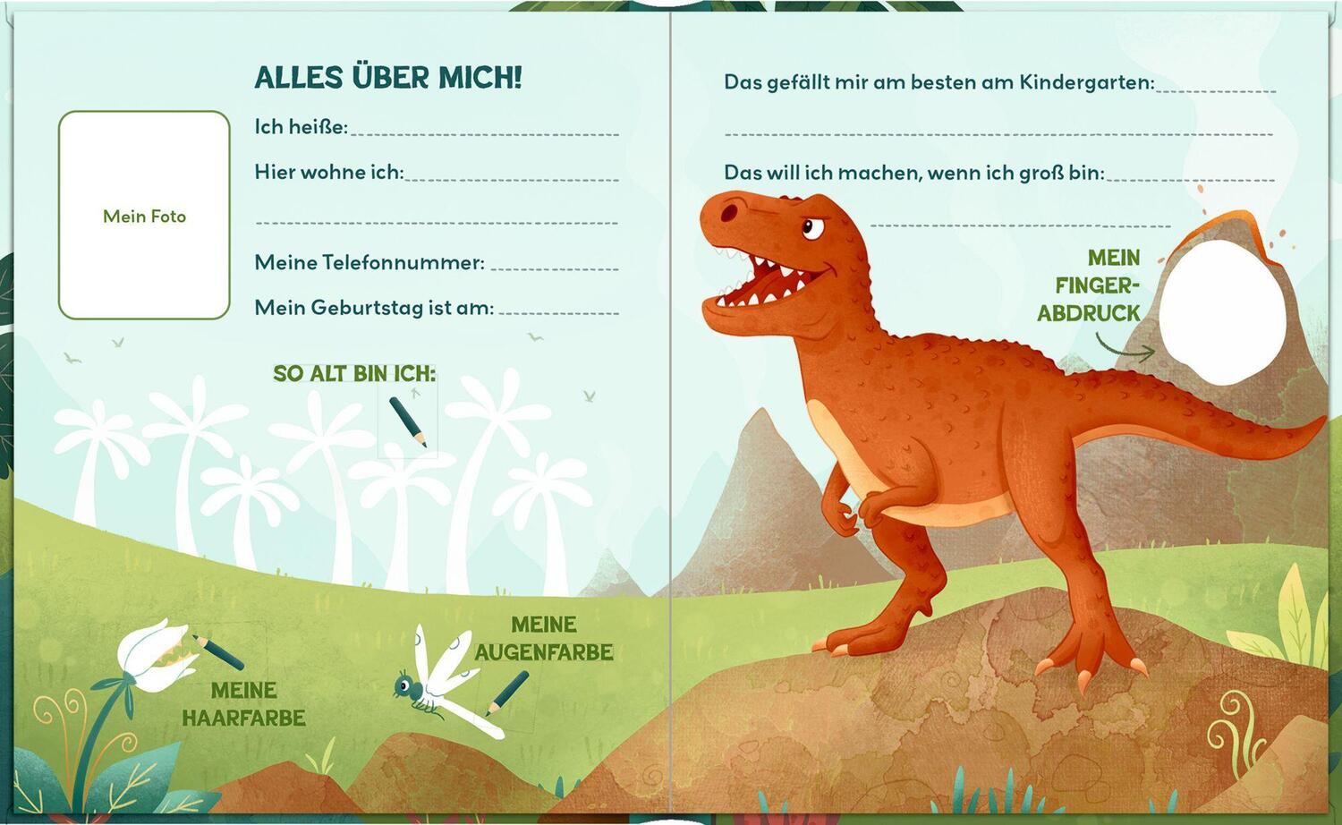 Bild: 4050003953472 | Meine Kindergartenfreunde | Freundebuch - Dino Friends | Buch | 96 S.