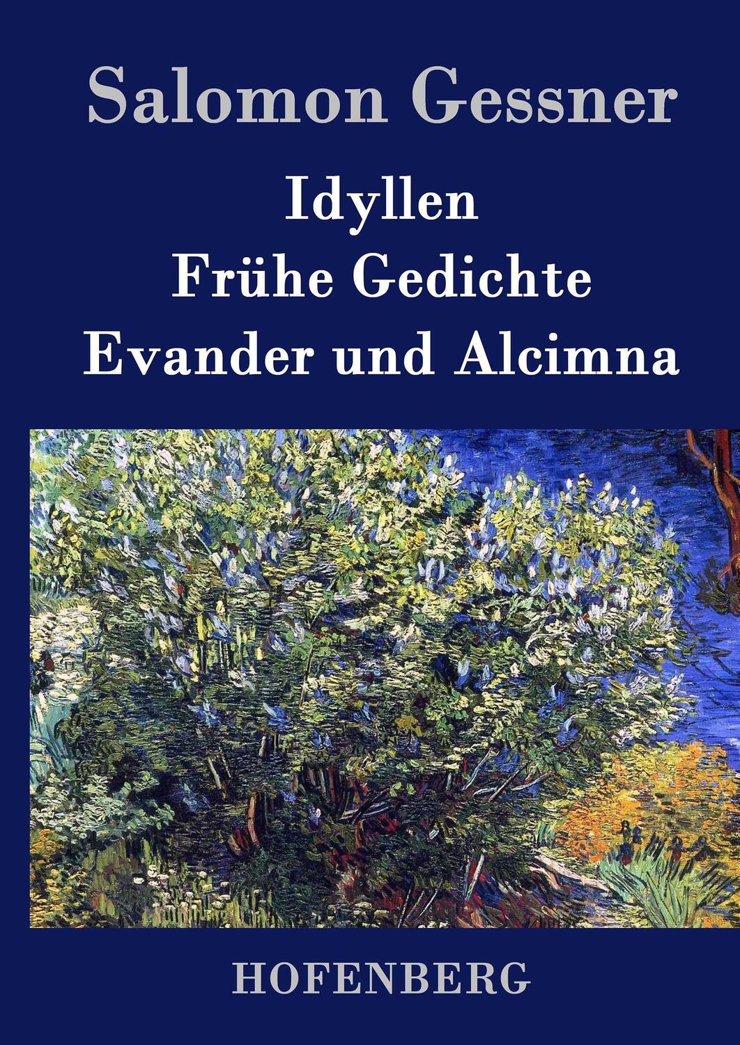 Cover: 9783843070232 | Idyllen / Frühe Gedichte / Evander und Alcimna | Salomon Gessner