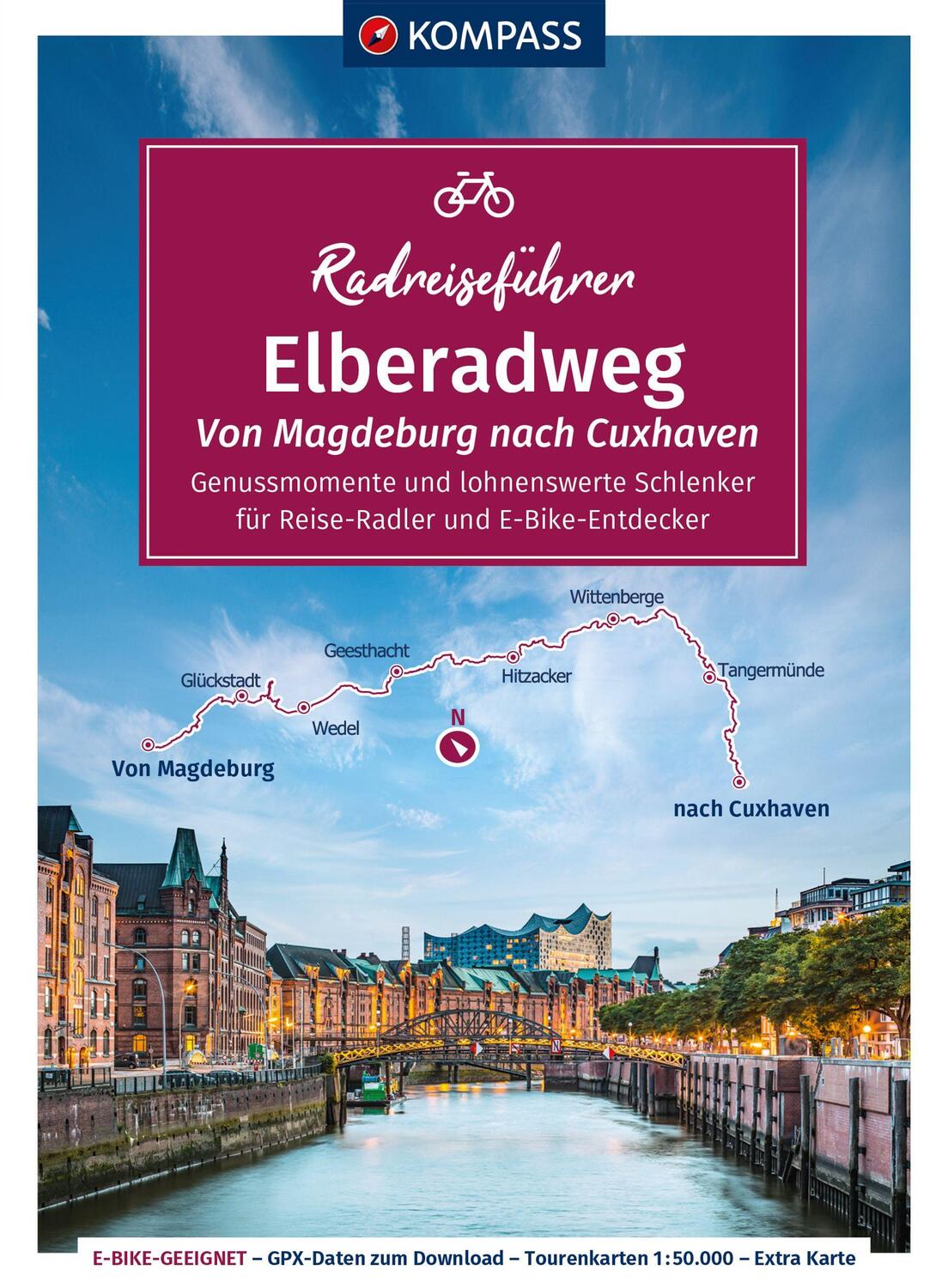 Cover: 9783991216964 | KOMPASS Radreiseführer Elbe-Radweg, Von Magdeburg nach Cuxhaven | Buch