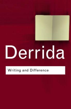 Cover: 9780415253833 | Writing and Difference | Jacques Derrida | Taschenbuch | Englisch