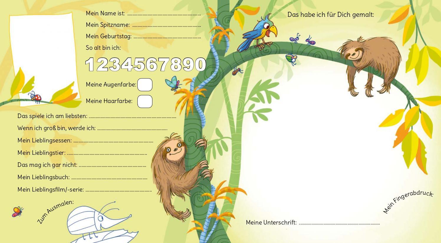 Bild: 9783780663870 | Meine Kindergarten-Freunde | Tiere im Dschungel | Sabine Legien | Buch