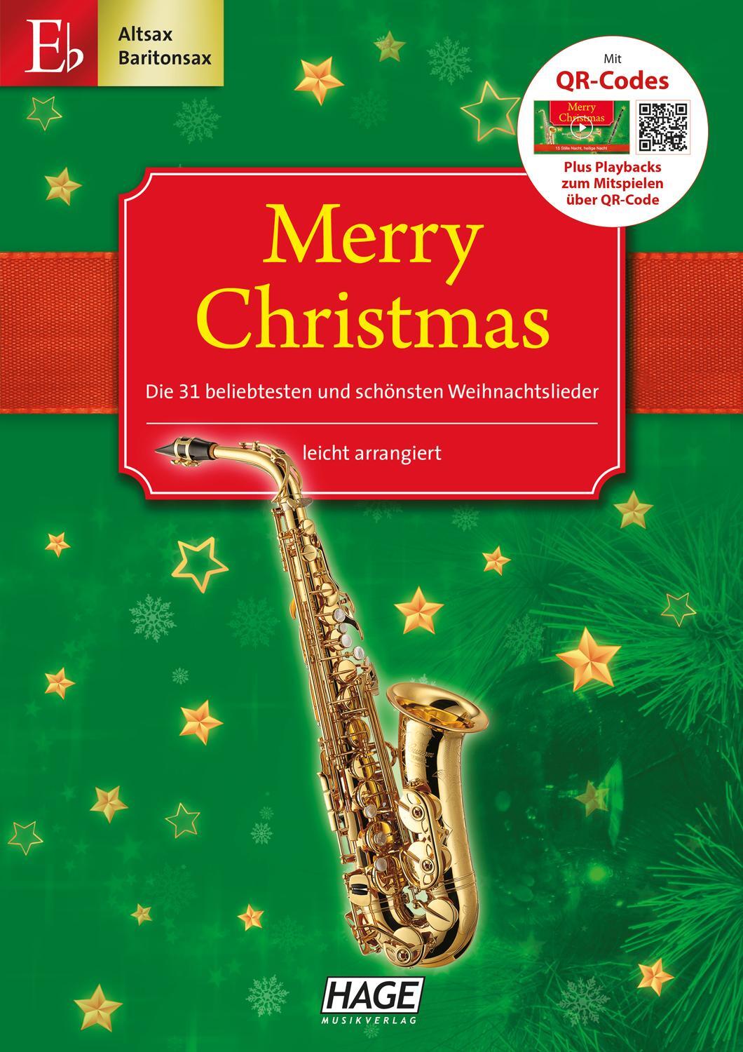 Cover: 9783866265257 | Merry Christmas für Es-Instrumente | HAGE Musikverlag | Taschenbuch