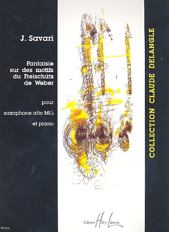 Cover: 9790230977876 | Fantaisie sur des motifs du Freischütz pour saxophone alto et piano