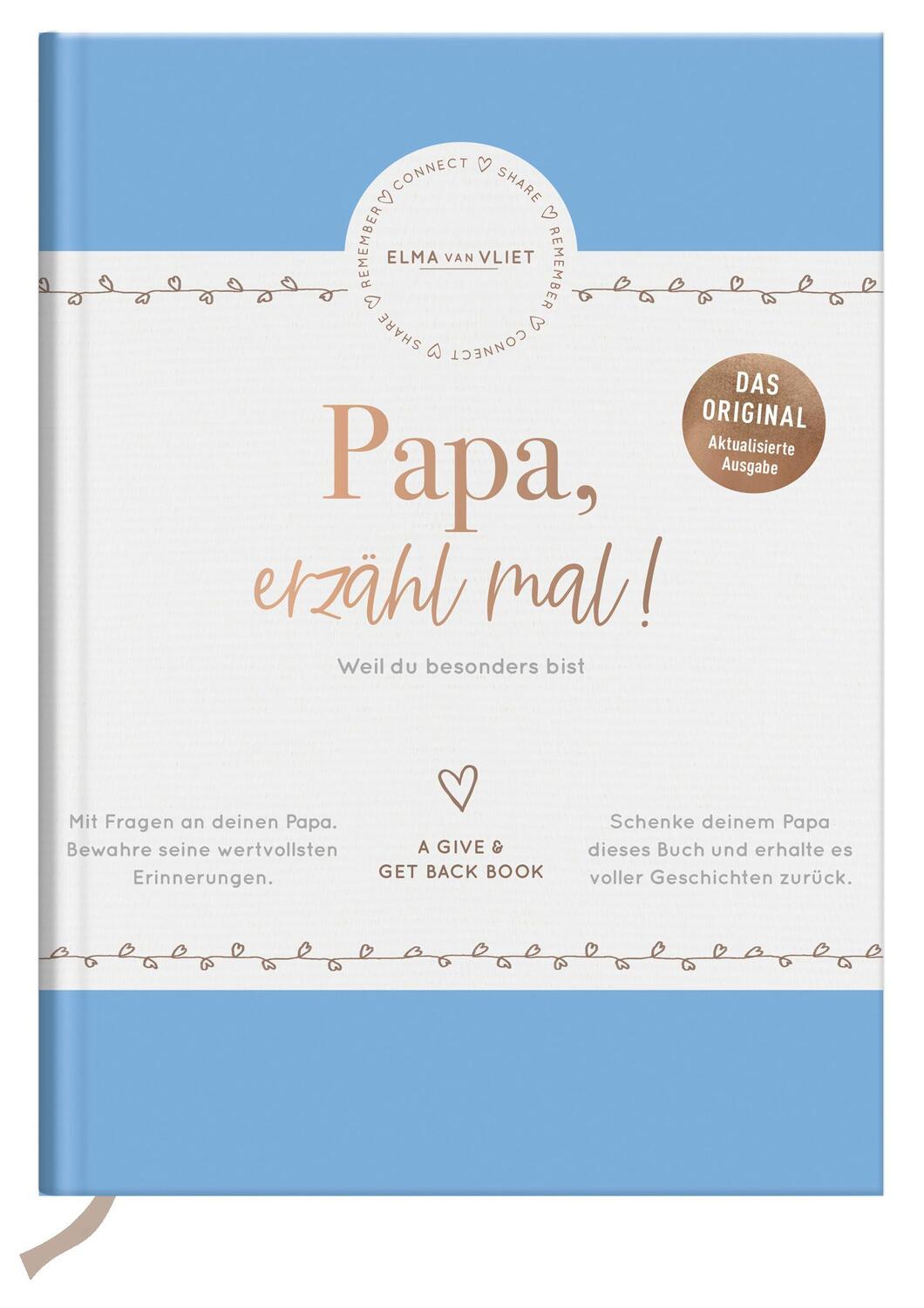 Cover: 9783426655900 | Papa, erzähl mal! Elma van Vliet | Das Erinnerungsalbum deines Lebens