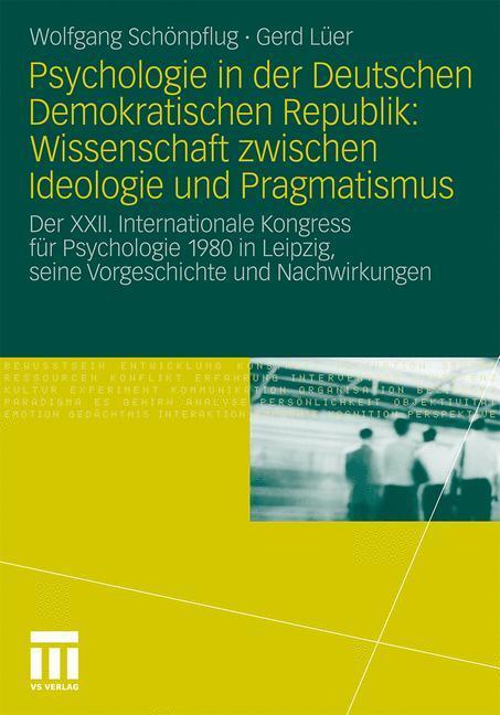 Cover: 9783531179674 | Psychologie in der Deutschen Demokratischen Republik: Wissenschaft...
