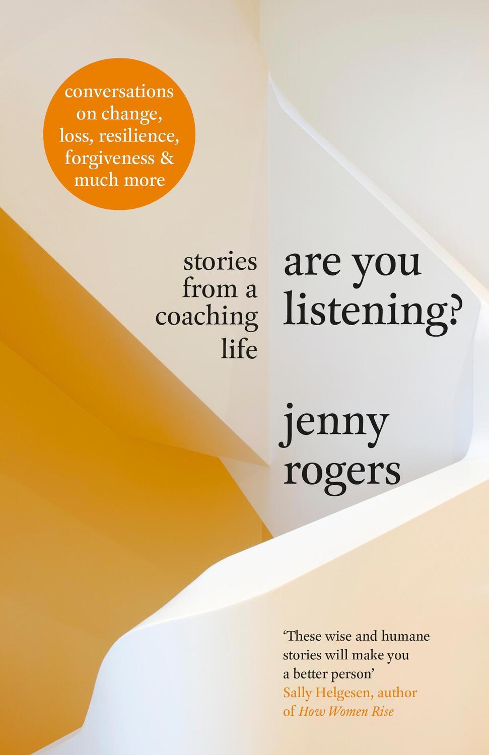 Cover: 9780241474648 | Are You Listening? | Stories from a Coaching Life | Jenny Rogers