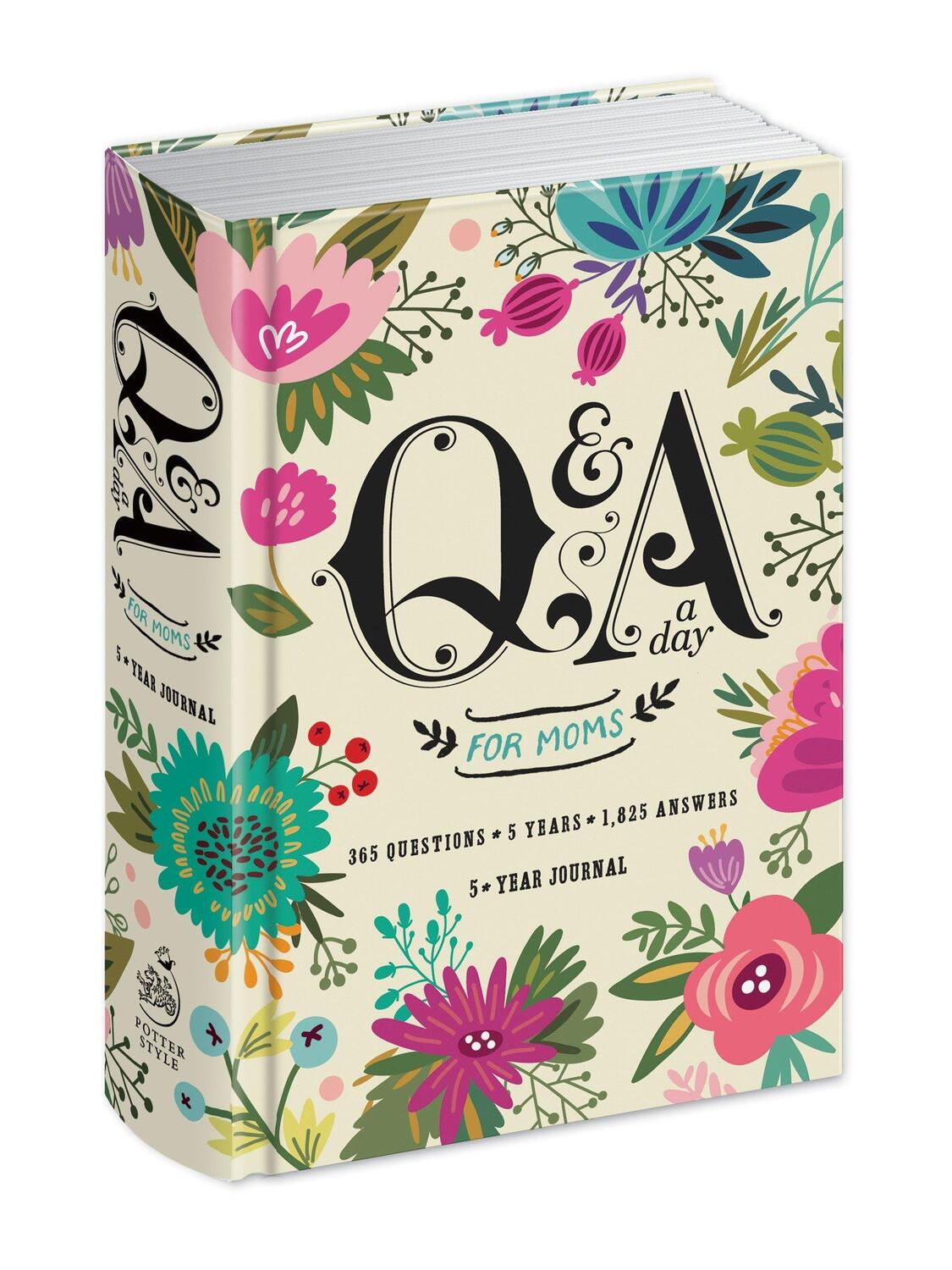 Cover: 9780553448214 | Q&amp;A a Day for Moms: A 5-Year Journal | Potter Gift | Buch | Q&amp;A a Day