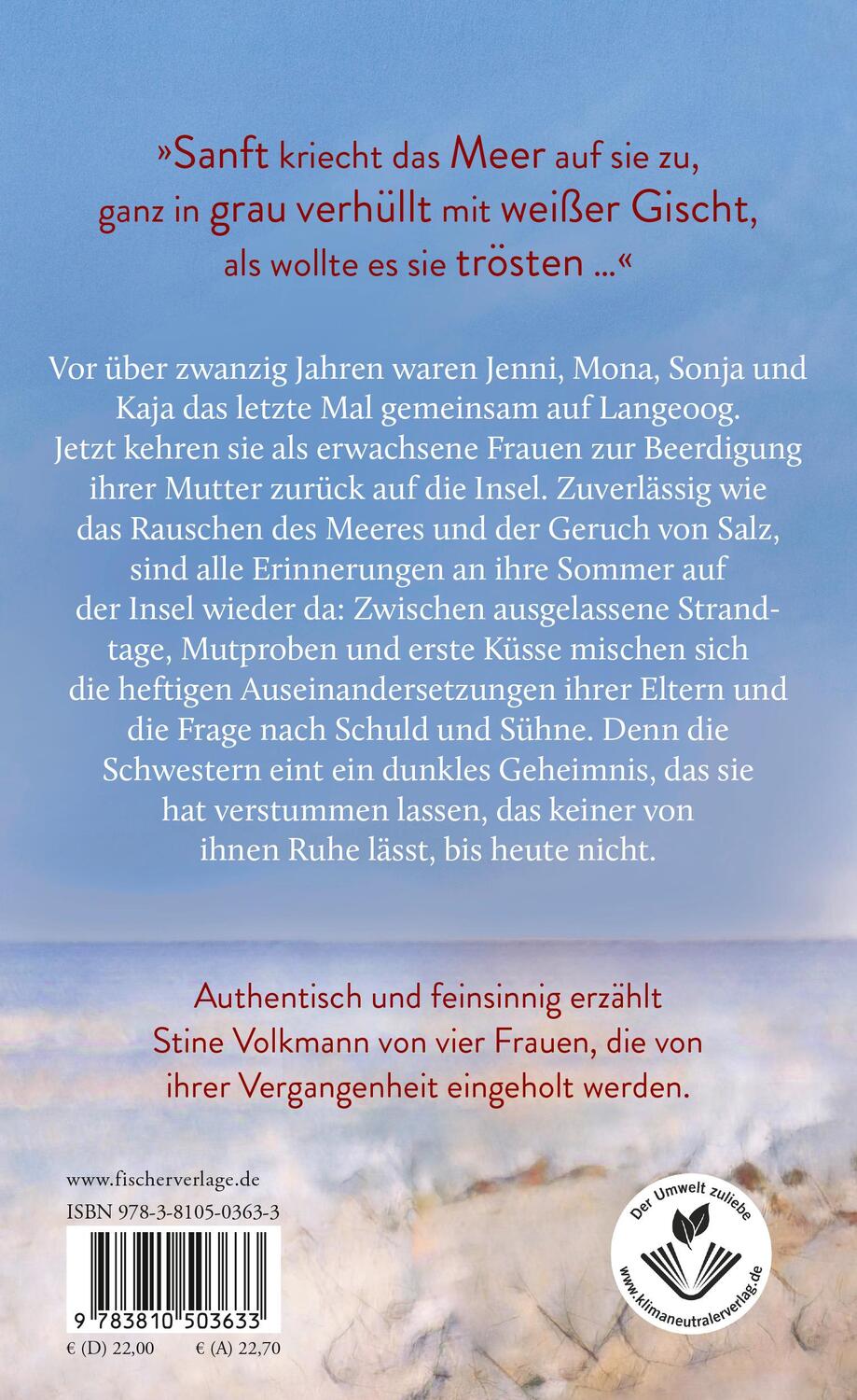 Rückseite: 9783810503633 | Das Schweigen meiner Schwestern | Stine Volkmann | Buch | Deutsch