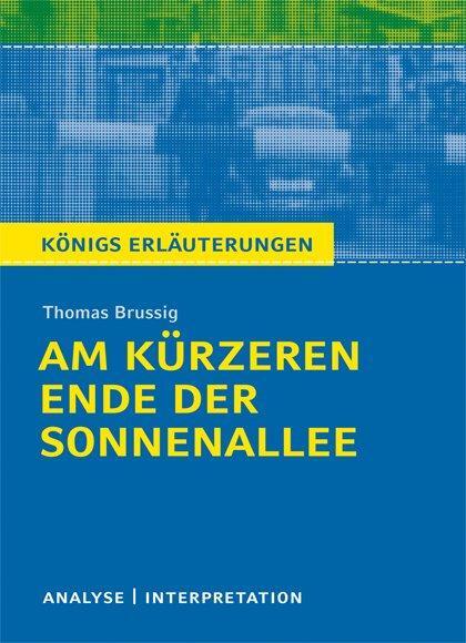 Cover: 9783804419292 | Am kürzeren Ende der Sonnenallee. Textanalyse und Interpretation zu...