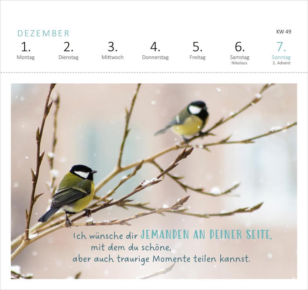 Bild: 4014489132790 | Postkartenkalender Ich wünsch dir was 2025 | Kalender | 108 S. | 2025