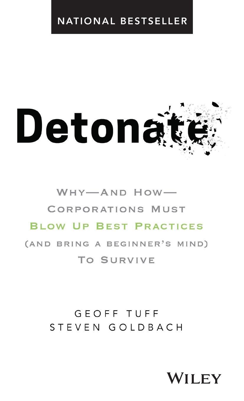 Cover: 9781119476153 | Detonate | Geoff Tuff | Buch | HC gerader Rücken kaschiert | 224 S.
