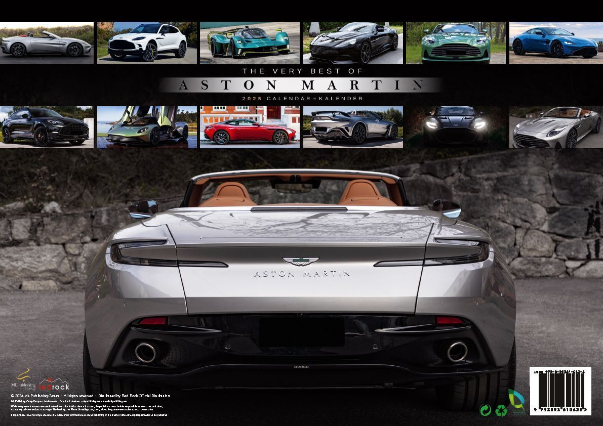 Bild: 9798893610628 | Aston Martin Kalender 2025 | Kalender | 14 S. | Deutsch | 2025