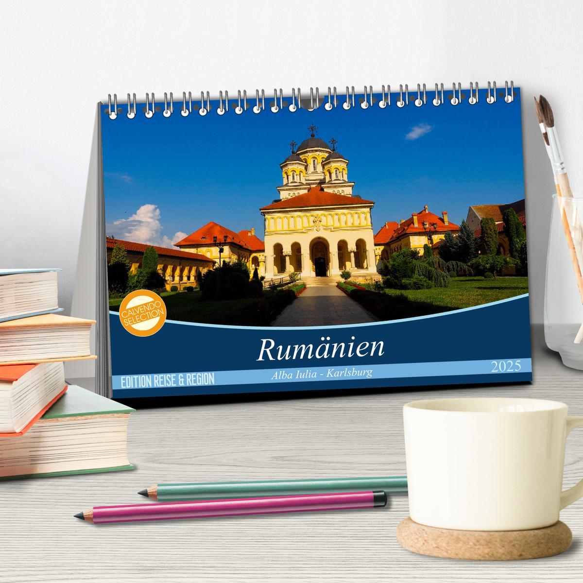 Bild: 9783435418381 | Rumänien, Alba Iulia - Karlsburg (Tischkalender 2025 DIN A5 quer),...