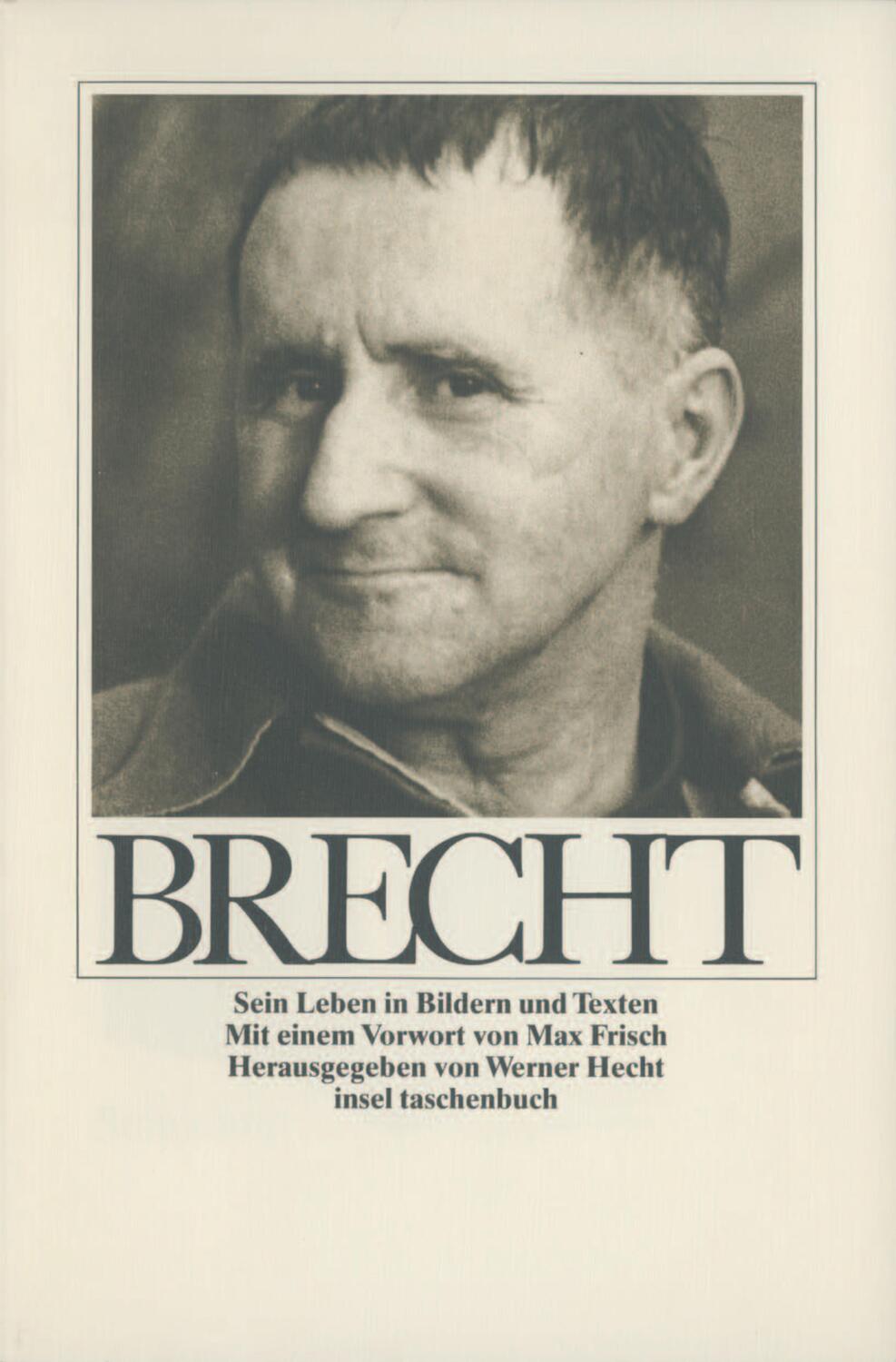Cover: 9783458328223 | Bertolt Brecht. Sein Leben in Bildern und Texten | Bertolt Brecht